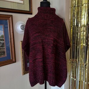 Apt. 9 Women's Burgundy Turtleneck Sweater